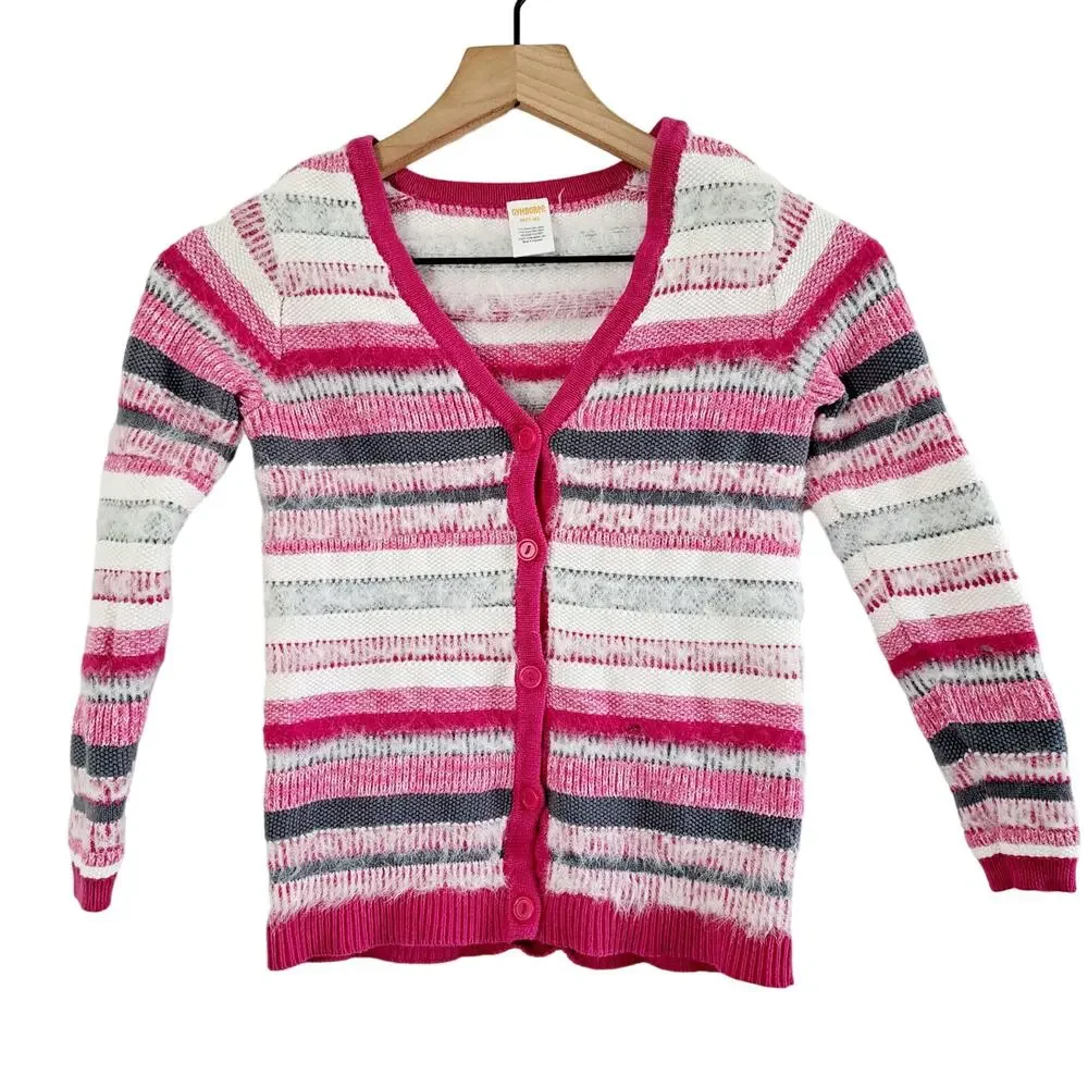 Gymboree Button Up Fuzzy Cardigan